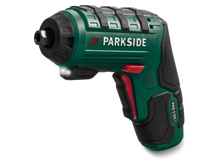 PARKSIDE Aku skrutkovač PAS 5 D5 4V PARKSIDE