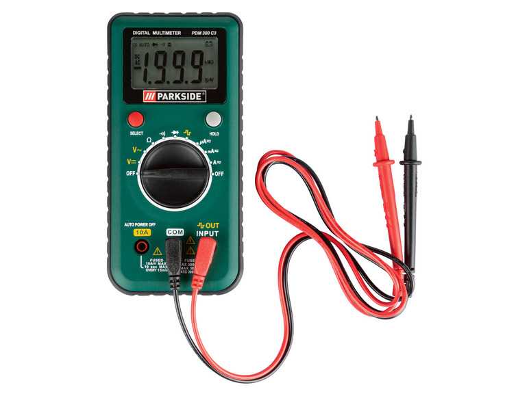 PARKSIDE Digitálny multimeter Autorange PDM 300 C3 PARKSIDE