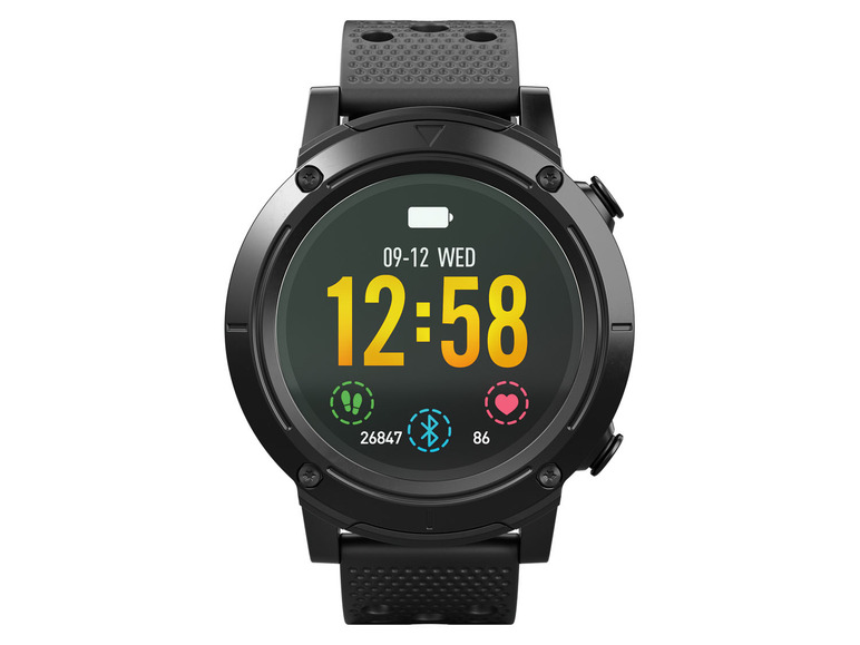 SILVERCREST Fitnes smart hodinky s GPS SILVERCREST