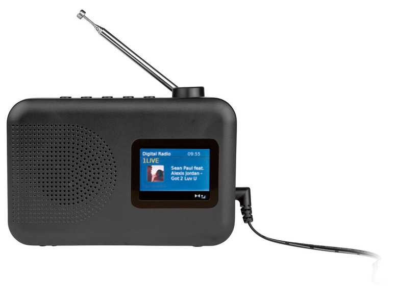 SILVERCREST Rádio DAB+/FM SDABC 1 A1 (čierna) SILVERCREST