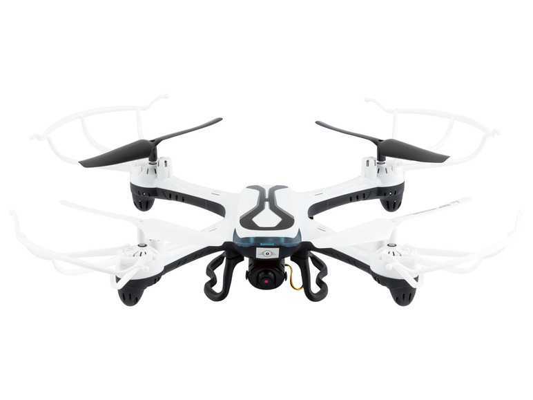 Dron s kamerou (biela) -