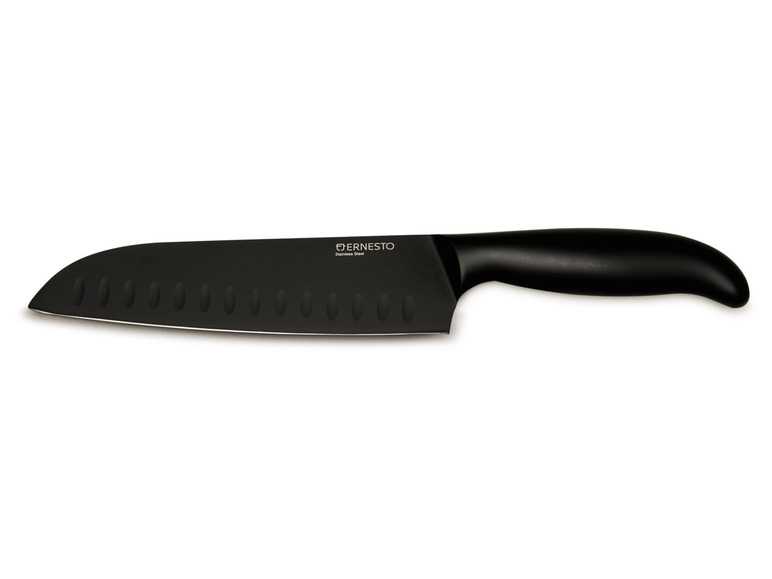 ERNESTO® Kuchynský nôž z ušľachtilej ocele (nôž santoku) ERNESTO®