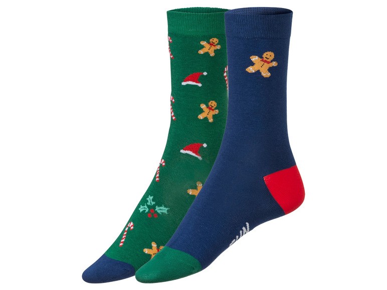 Fun Socks Dámske/Pánske vianočné ponožky v darčekovom balení