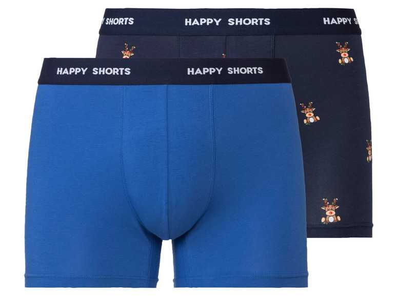 Happy Shorts Pánske vianočné boxerky v darčekovom balení