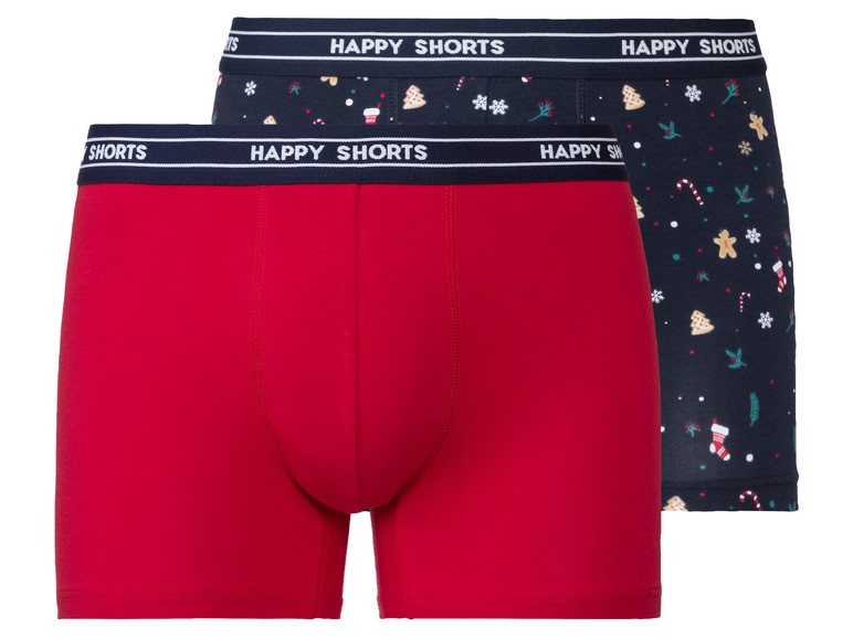 Happy Shorts Pánske vianočné boxerky v darčekovom balení