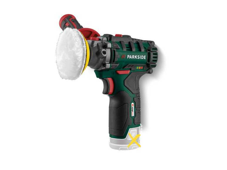 PARKSIDE® Aku leštička 12 V PAAP 12 C3 – bez akumulátora PARKSIDE®