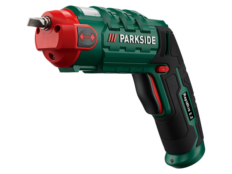 PARKSIDE® Aku skrutkovač s vymeniteľnými bitmi Rapidfire 2.2 PARKSIDE®