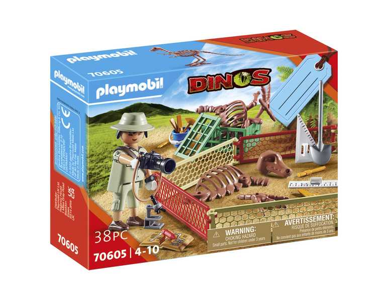 Playmobil Darčeková súprava na hranie s menovkou (paleontológ) Playmobil