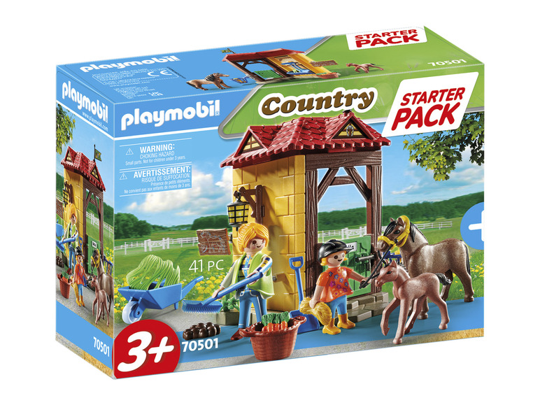 Playmobil Súprava na hranie Starter Pack (jazdecká stajňa) Playmobil