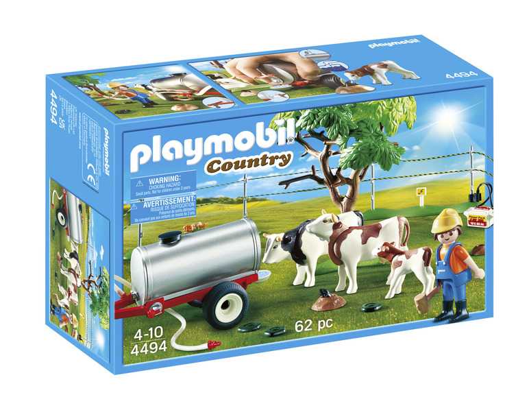 Playmobil Súprava na hranie (pasienok pre kravy s napájadlom) Playmobil