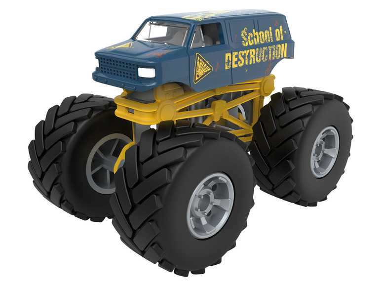 Playtive Autá Monster Truck 1 : 64 (School of Destruction) Playtive