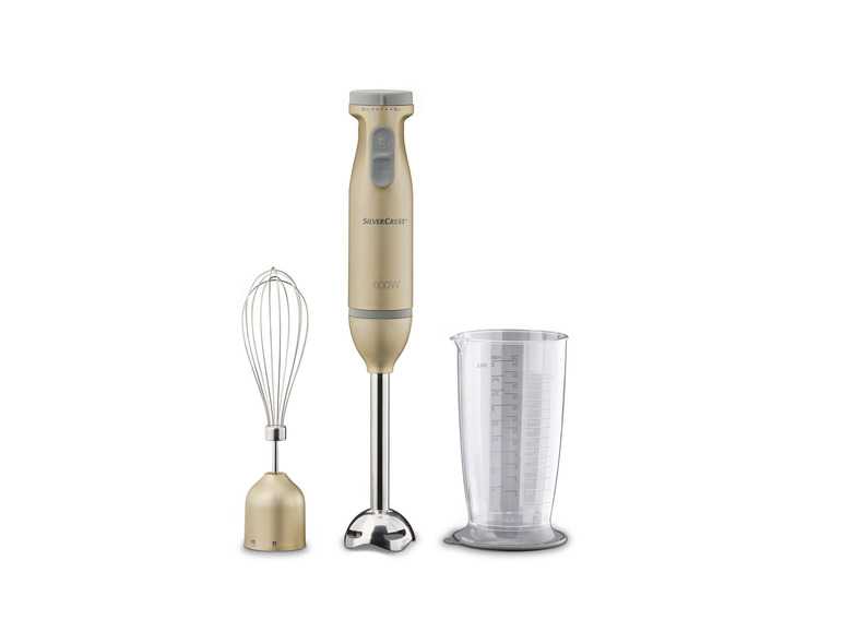 SILVERCREST® KITCHEN TOOLS Tyčový mixér SSMS 600 E5 (champagne) SILVERCREST® KITCHEN TOOLS