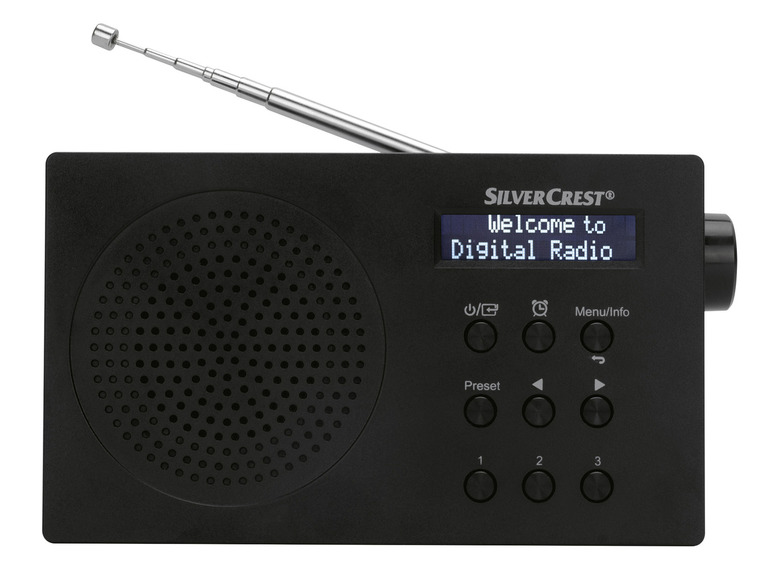 SILVERCREST® Rádio DAB+ SDR 15 A3 SILVERCREST®