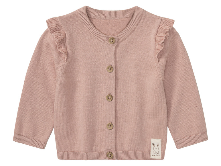 lupilu® Dievčenský sveter pre bábätká BIO (74/80